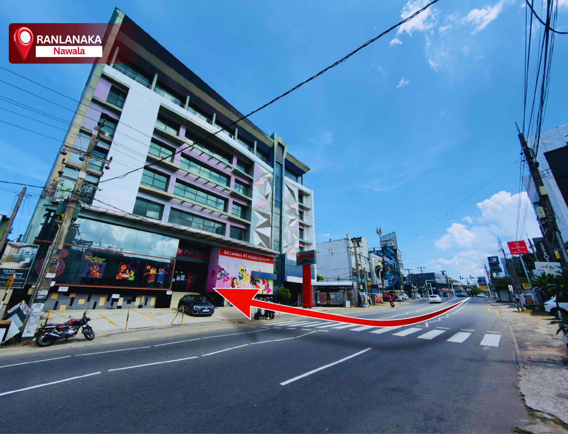 Front view of RanLanka Nawala branch