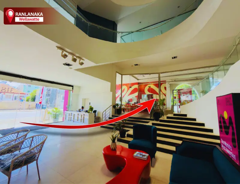 Wellawatta Branch interior